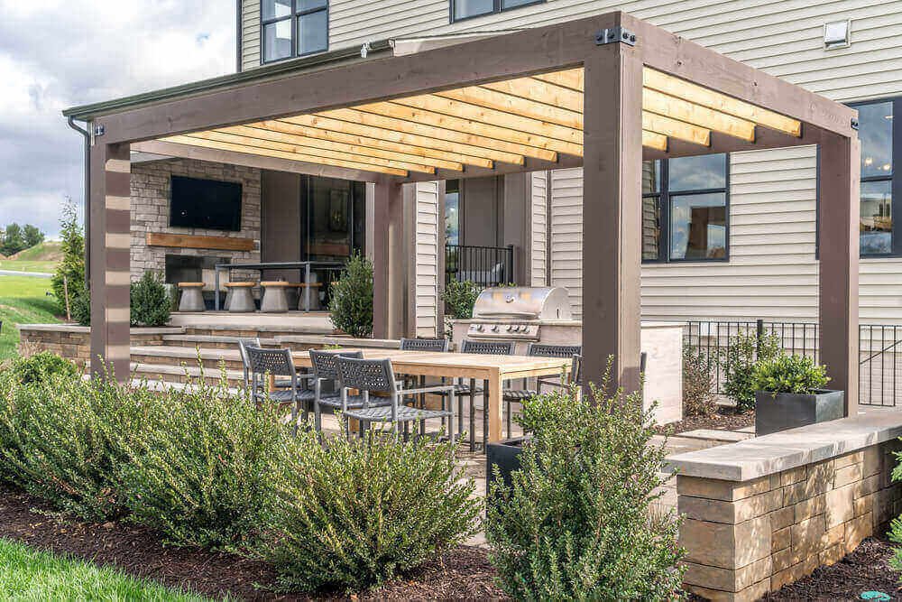 What are the benefits of having a pergola on your deck?