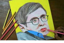 How To Draw Stephen Hawking