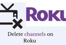 delete channels on Roku