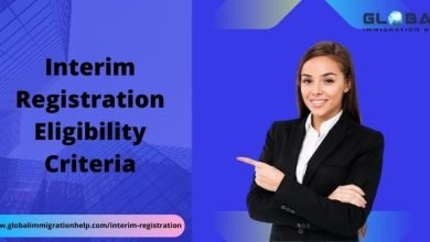 Interim Registration Eligibility Criteria
