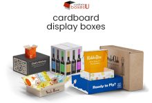 cardboard display boxes