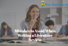 Mistakes to Avoid When Writing a Literature Review