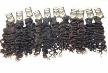 Virgin Indian human hair.