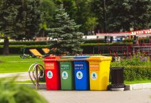 waste bins