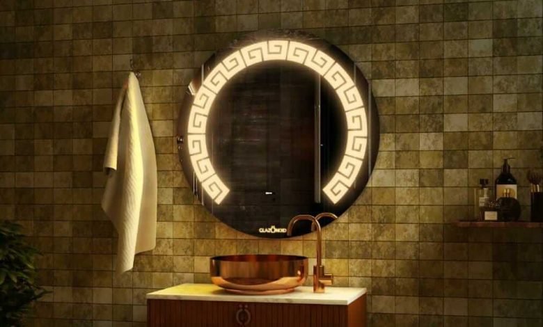 round bathroom mirrors