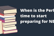 When is the Perfect time to start preparing for NEET