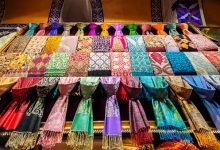 Different types of shawl: