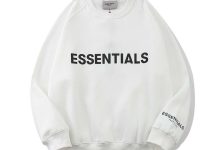Essentials Printed Letter Streetwear Sweatshirt