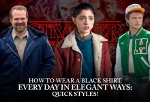 How to Wear a Black Shirt Every Day in Elegant Ways: Quick Styles!