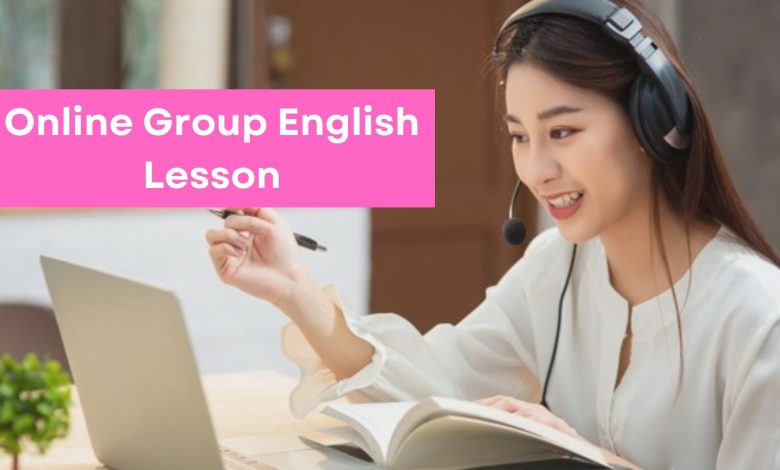 Online Group English Lesson